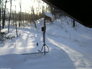 長野県菅平高原 ゆたか山荘 南側 2026/02/15 07:15