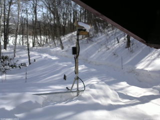 長野県菅平高原 ゆたか山荘 南側 2026/02/15 11:15