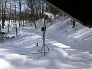 長野県菅平高原 ゆたか山荘 南側 2026/02/15 12:15