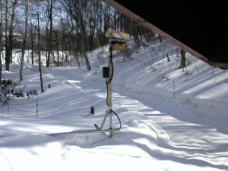 長野県菅平高原 ゆたか山荘 南側 2026/02/15 12:45