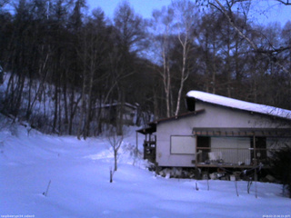 長野県菅平高原 ゆたか山荘 西側(坂上) 2026/02/15 06:15