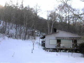 長野県菅平高原 ゆたか山荘 西側(坂上) 2026/02/15 15:15