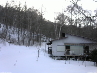 長野県菅平高原 ゆたか山荘 西側(坂上) 2026/02/15 16:30