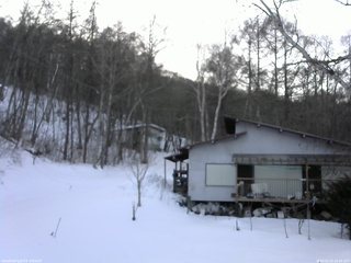 長野県菅平高原 ゆたか山荘 西側(坂上) 2026/02/15 16:45