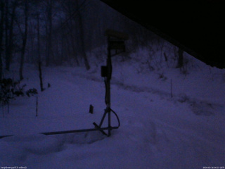 長野県菅平高原 ゆたか山荘 南側 2026/02/16 06:15