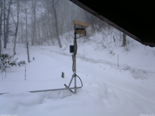 長野県菅平高原 ゆたか山荘 南側 2026/02/16 07:15