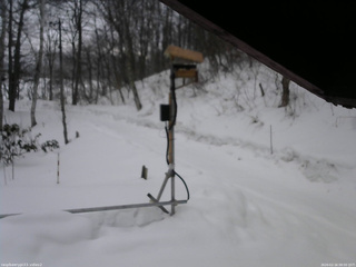 長野県菅平高原 ゆたか山荘 南側 2026/02/16 08:00