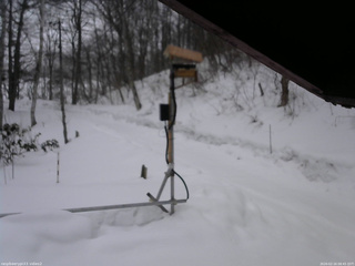 長野県菅平高原 ゆたか山荘 南側 2026/02/16 08:45