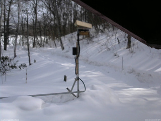 長野県菅平高原 ゆたか山荘 南側 2026/02/16 12:00