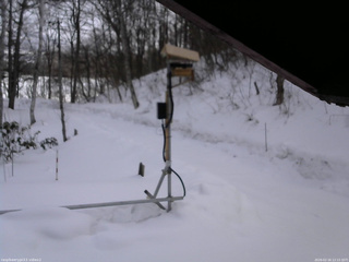 長野県菅平高原 ゆたか山荘 南側 2026/02/16 12:15
