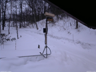 長野県菅平高原 ゆたか山荘 南側 2026/02/16 17:15