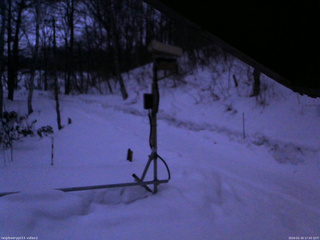 長野県菅平高原 ゆたか山荘 南側 2026/02/16 17:45