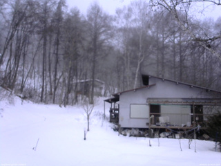 長野県菅平高原 ゆたか山荘 西側(坂上) 2026/02/16 06:45