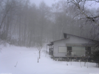 長野県菅平高原 ゆたか山荘 西側(坂上) 2026/02/16 07:15