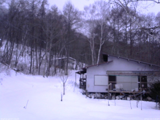 長野県菅平高原 ゆたか山荘 西側(坂上) 2026/02/16 17:30