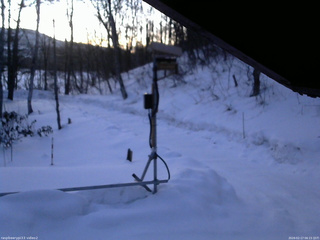 長野県菅平高原 ゆたか山荘 南側 2026/02/17 06:15