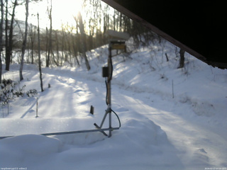 長野県菅平高原 ゆたか山荘 南側 2026/02/17 07:15