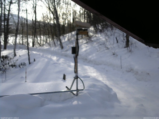 長野県菅平高原 ゆたか山荘 南側 2026/02/17 07:45
