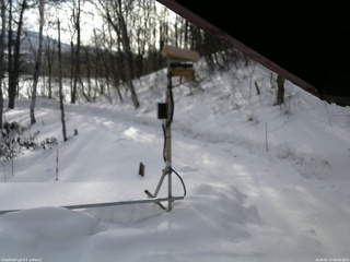 長野県菅平高原 ゆたか山荘 南側 2026/02/17 08:00