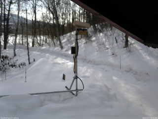 長野県菅平高原 ゆたか山荘 南側 2026/02/17 08:15