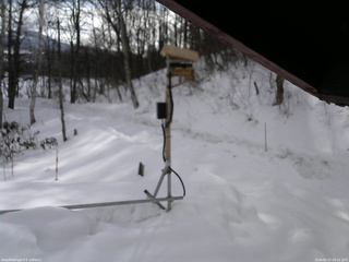 長野県菅平高原 ゆたか山荘 南側 2026/02/17 09:15