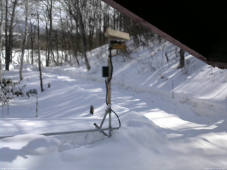 長野県菅平高原 ゆたか山荘 南側 2026/02/17 11:30