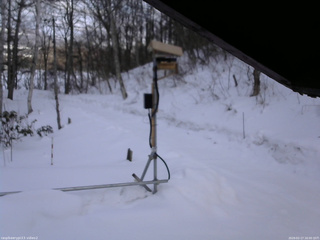 長野県菅平高原 ゆたか山荘 南側 2026/02/17 16:00
