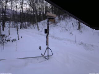 長野県菅平高原 ゆたか山荘 南側 2026/02/17 17:15