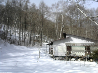長野県菅平高原 ゆたか山荘 西側(坂上) 2026/02/17 09:45