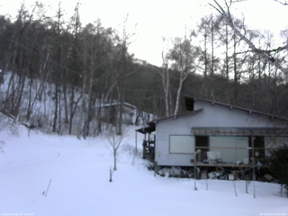 長野県菅平高原 ゆたか山荘 西側(坂上) 2026/02/17 16:45