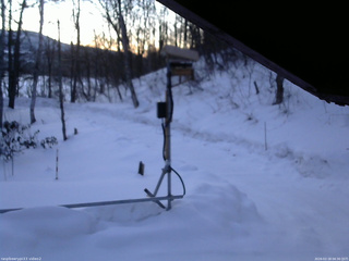 長野県菅平高原 ゆたか山荘 南側 2026/02/18 06:30