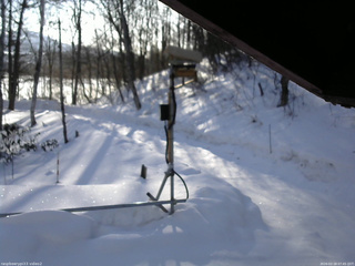 長野県菅平高原 ゆたか山荘 南側 2026/02/18 07:45