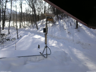 長野県菅平高原 ゆたか山荘 南側 2026/02/18 08:15