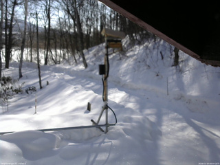 長野県菅平高原 ゆたか山荘 南側 2026/02/18 09:00