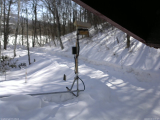 長野県菅平高原 ゆたか山荘 南側 2026/02/18 10:15