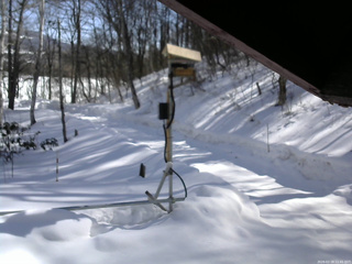 長野県菅平高原 ゆたか山荘 南側 2026/02/18 11:45