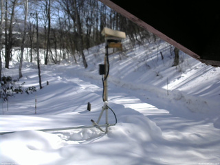 長野県菅平高原 ゆたか山荘 南側 2026/02/18 12:15