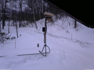 長野県菅平高原 ゆたか山荘 南側 2026/02/18 17:15