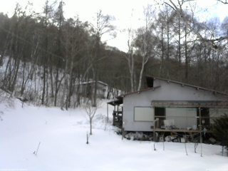 長野県菅平高原 ゆたか山荘 西側(坂上) 2026/02/18 15:15
