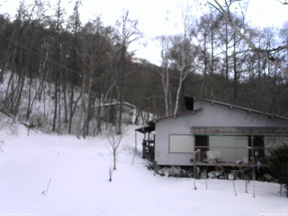 長野県菅平高原 ゆたか山荘 西側(坂上) 2026/02/18 16:15