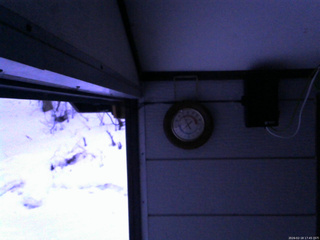 長野県菅平高原 ゆたか山荘 東側上空 2026/02/18 17:45