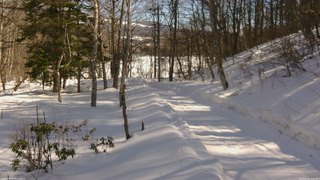 長野県菅平高原 ゆたか山荘 駐車場奥 2026/02/18 12:45