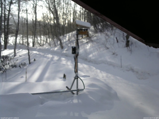 長野県菅平高原 ゆたか山荘 南側 2026/02/19 07:45