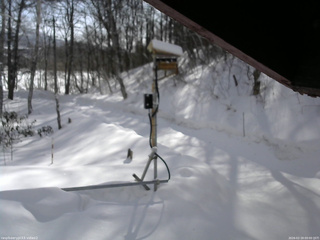 長野県菅平高原 ゆたか山荘 南側 2026/02/19 09:00