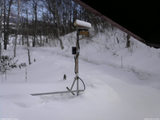 長野県菅平高原 ゆたか山荘 南側 2026/02/19 12:15