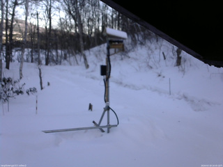 長野県菅平高原 ゆたか山荘 南側 2026/02/19 16:45