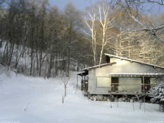 長野県菅平高原 ゆたか山荘 西側(坂上) 2026/02/19 07:00