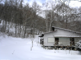 長野県菅平高原 ゆたか山荘 西側(坂上) 2026/02/19 10:15