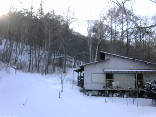 長野県菅平高原 ゆたか山荘 西側(坂上) 2026/02/19 15:30