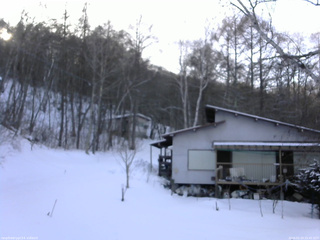 長野県菅平高原 ゆたか山荘 西側(坂上) 2026/02/19 15:45